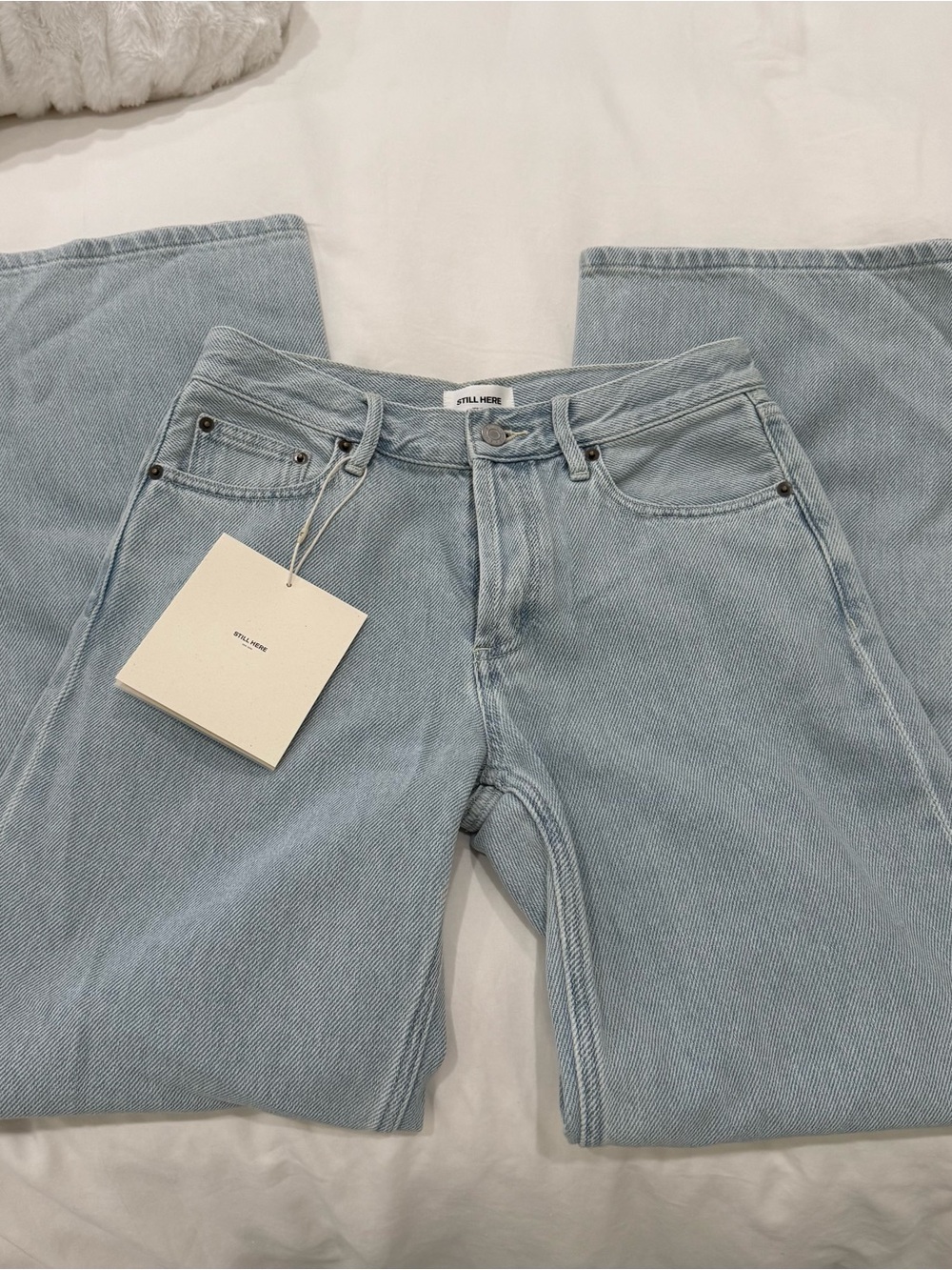 Still here NWT the “walker” style Light Wash Women's Straight Jeans